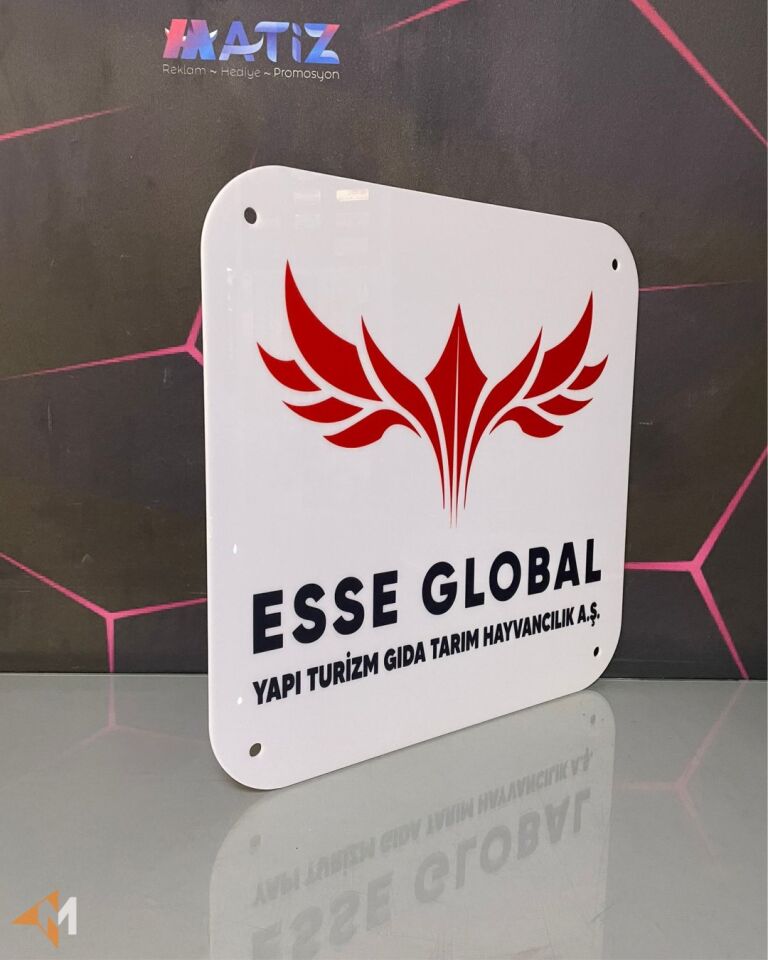 Pleksi Ofis Tabelası