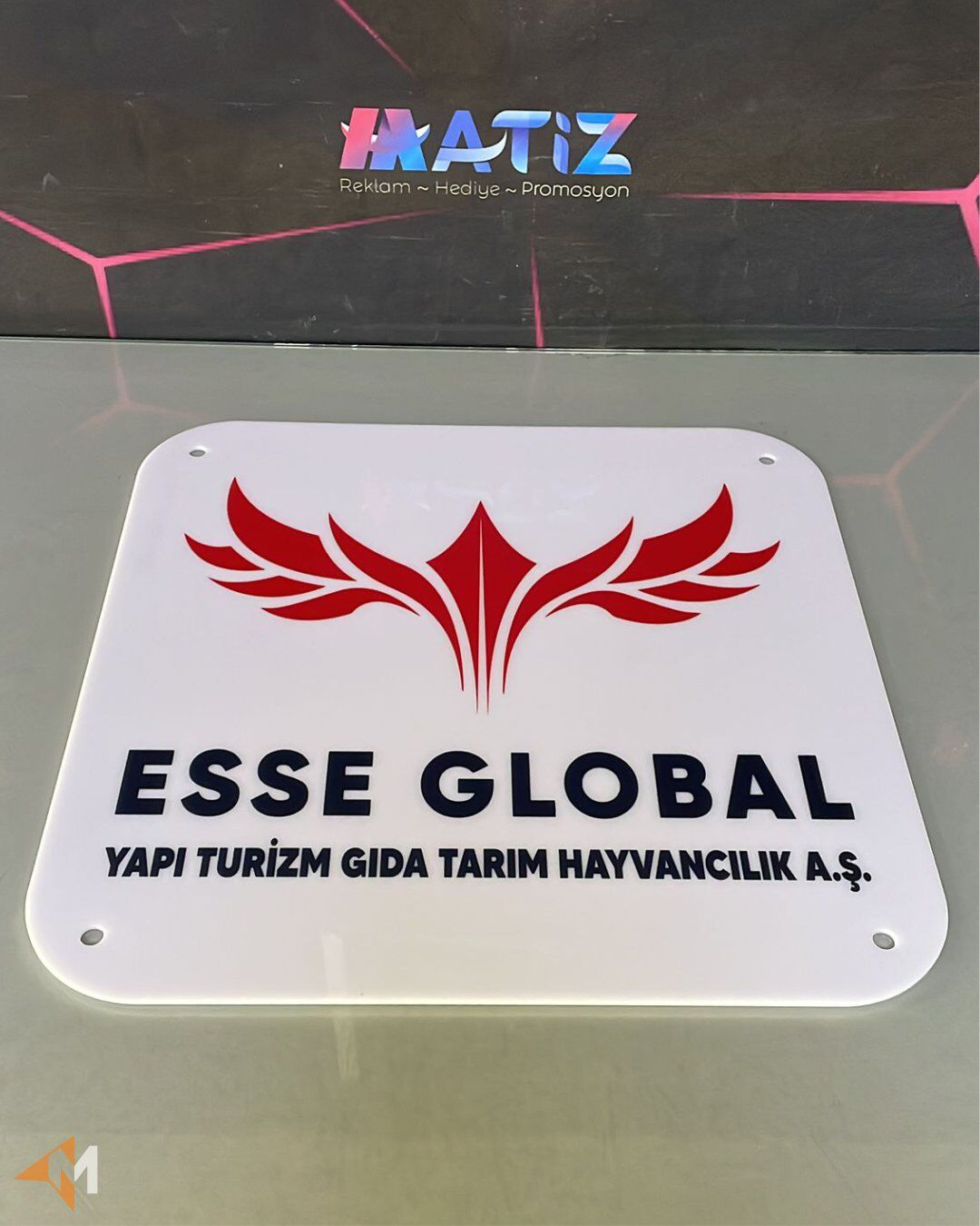 Pleksi Ofis Tabelası