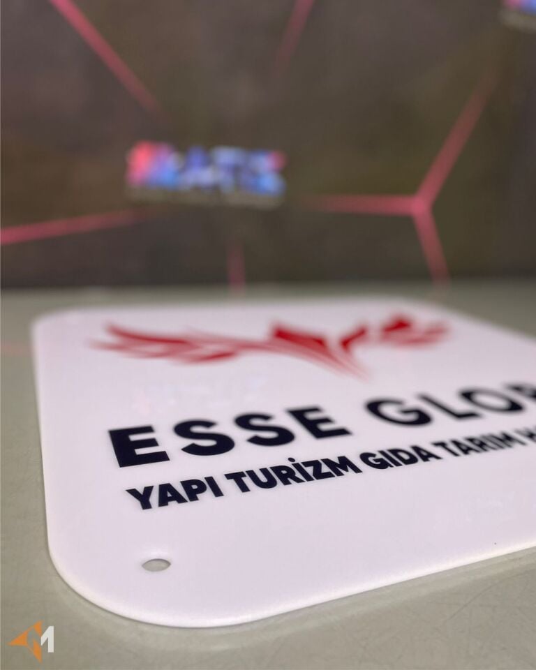 Pleksi Ofis Tabelası