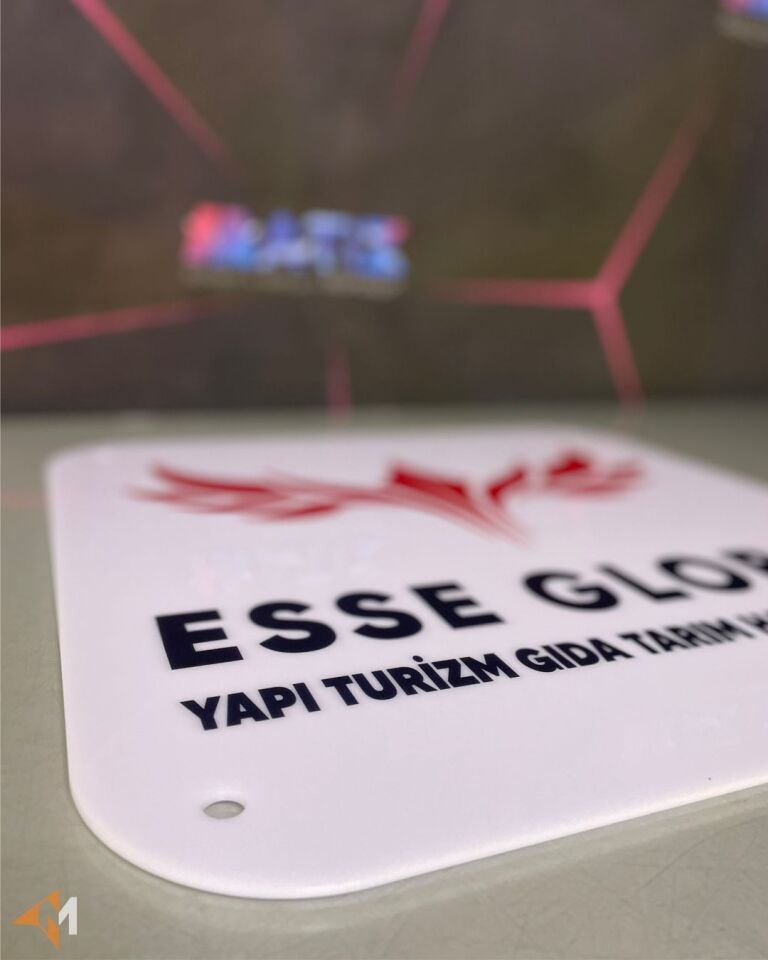 Pleksi Ofis Tabelası