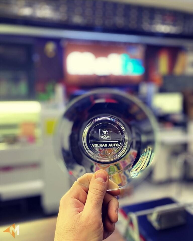 Firma Logo Baskılı Çay Tabağı