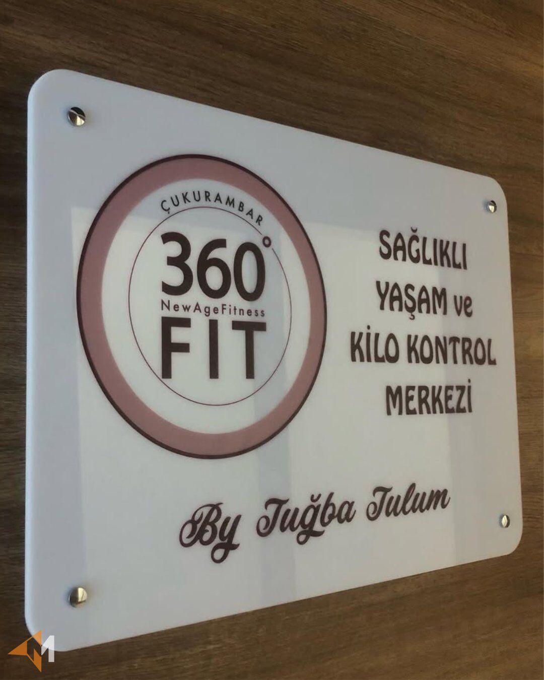 Uv Baskılı Beyaz Pleksi Tabela