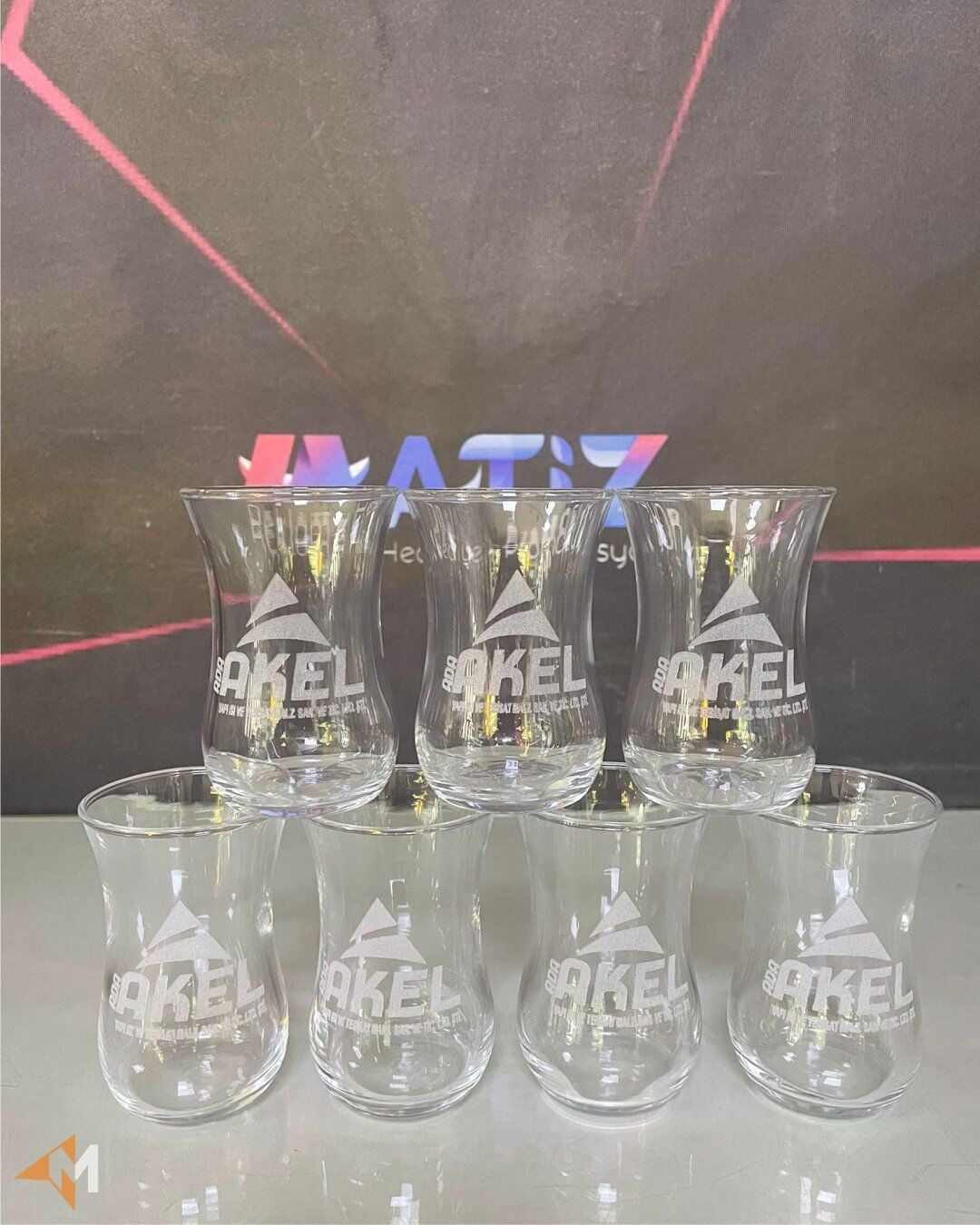 Firma Logolu Çay Bardağı