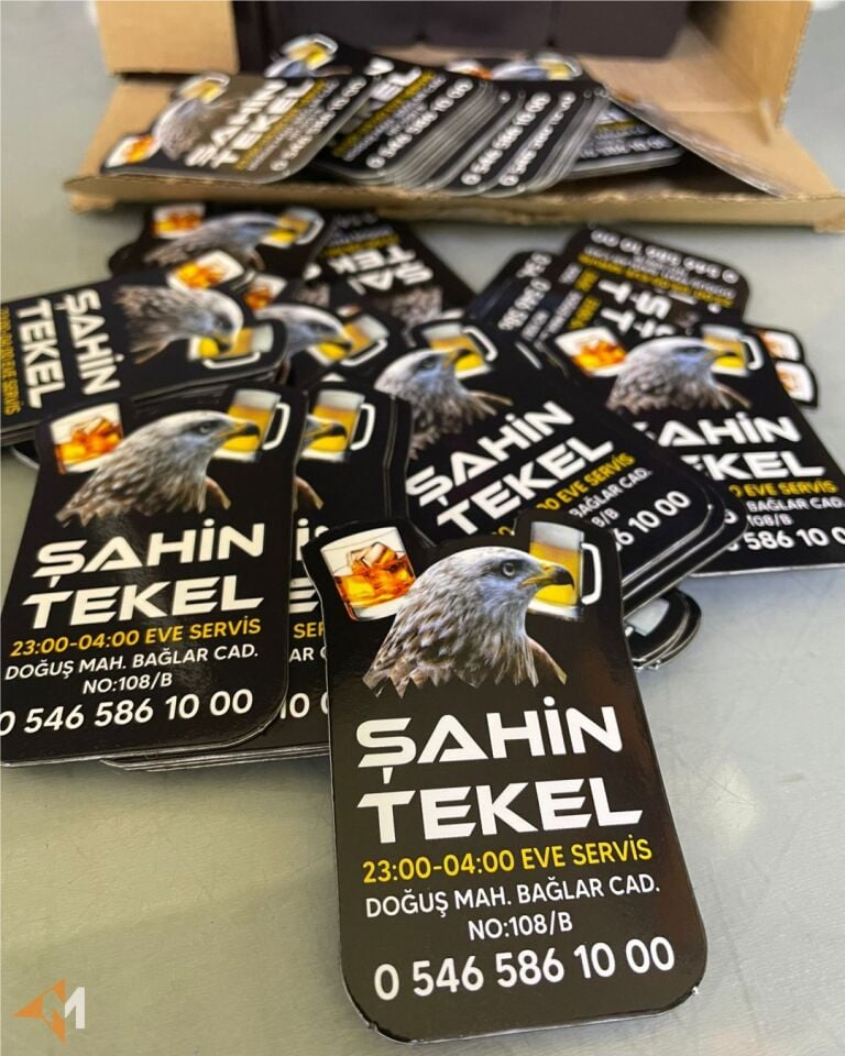 Logonuza Özel Kesim Magnet