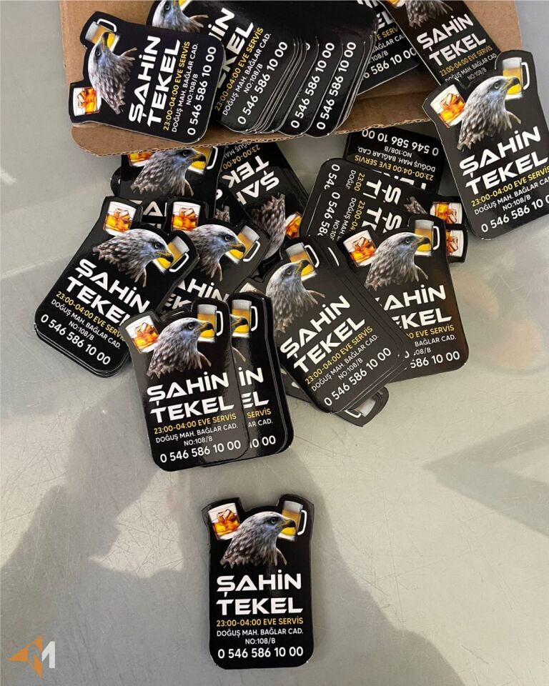 Logonuza Özel Kesim Magnet