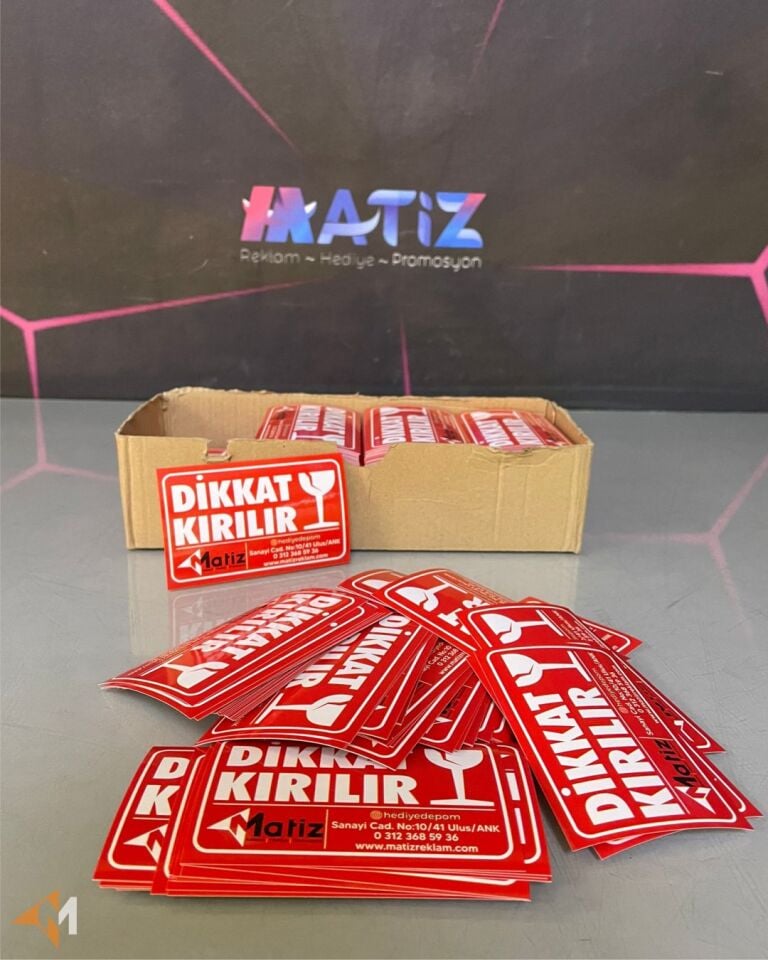 Folyo Yapışkanlı Etiket