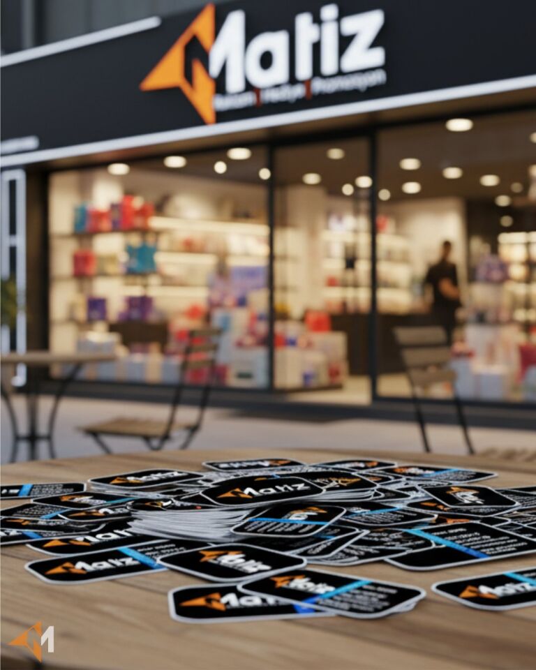 Oval ve Kabartma Kartvizit