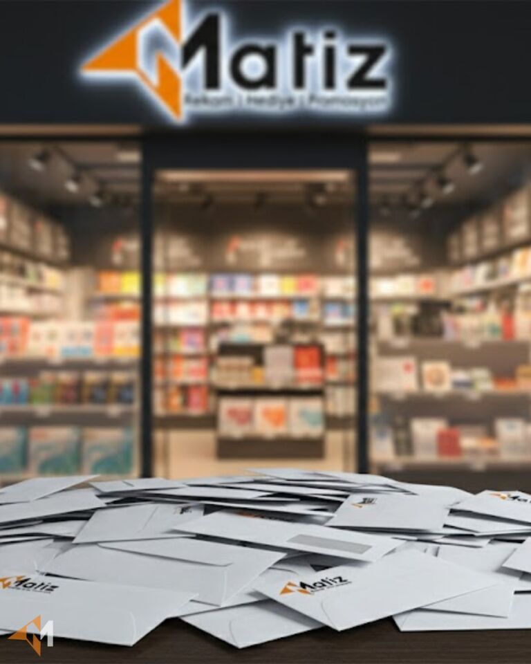 Logo Baskılı Diplomat Zarf