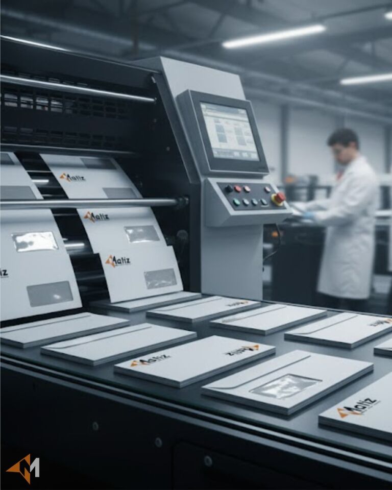 Logo Baskılı Diplomat Zarf