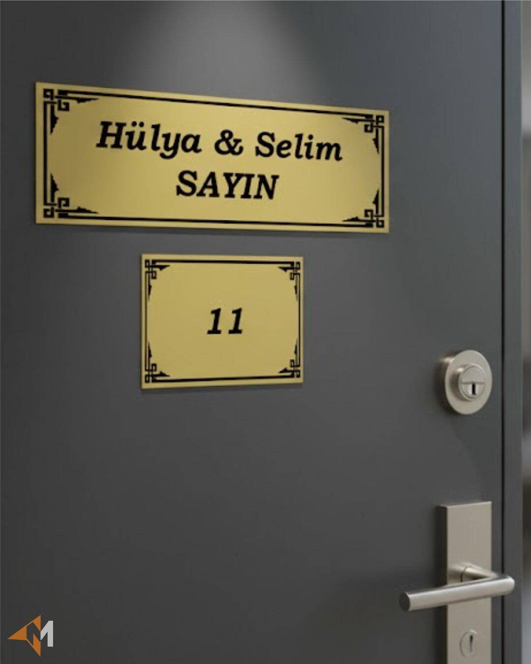 Metal Kapı İsimliği