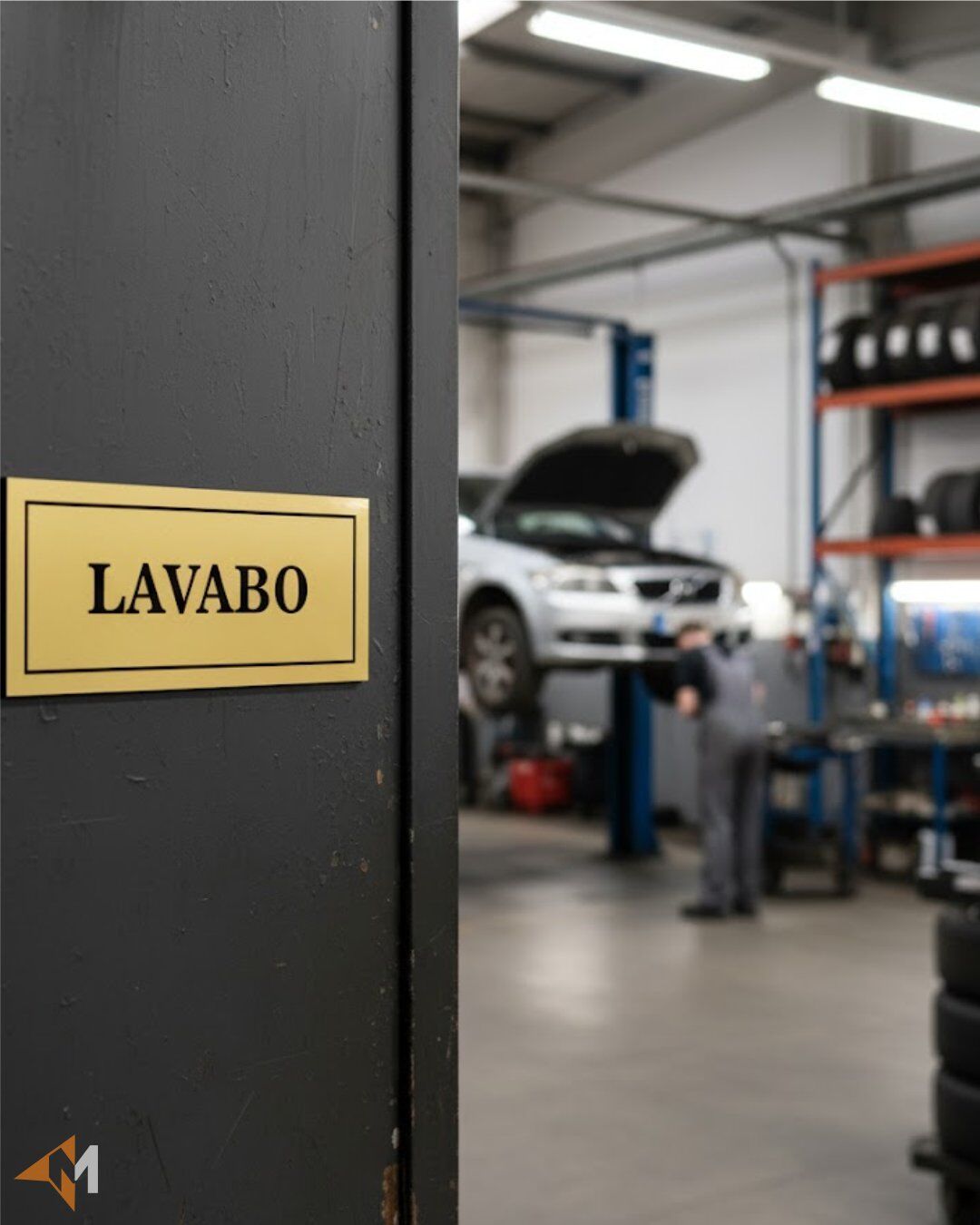 Lavabo Yönlendirme Levhası