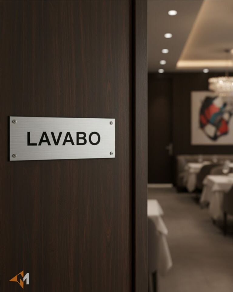 Lavabo Yönlendirme Levhası