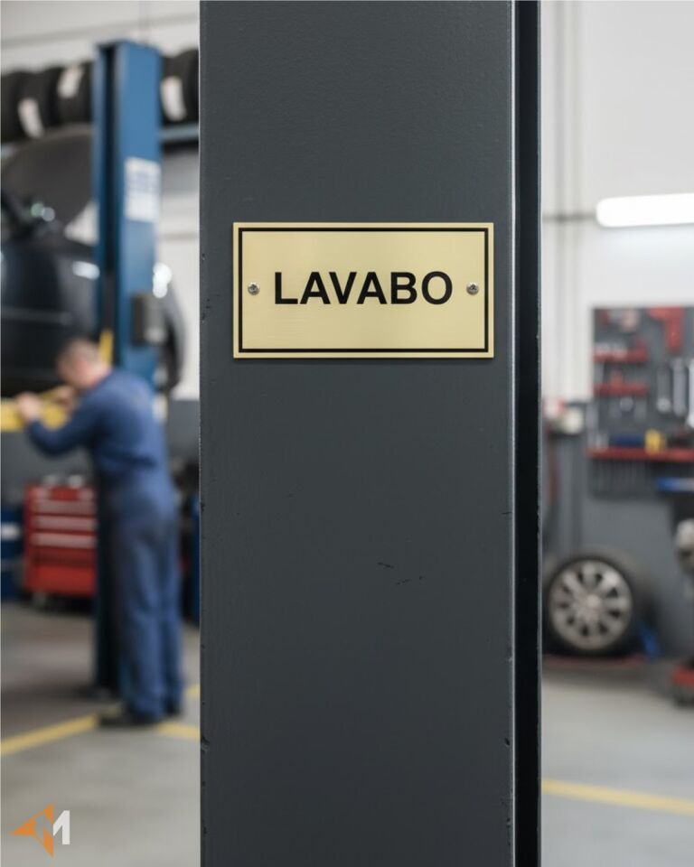 Lavabo Yönlendirme Levhası