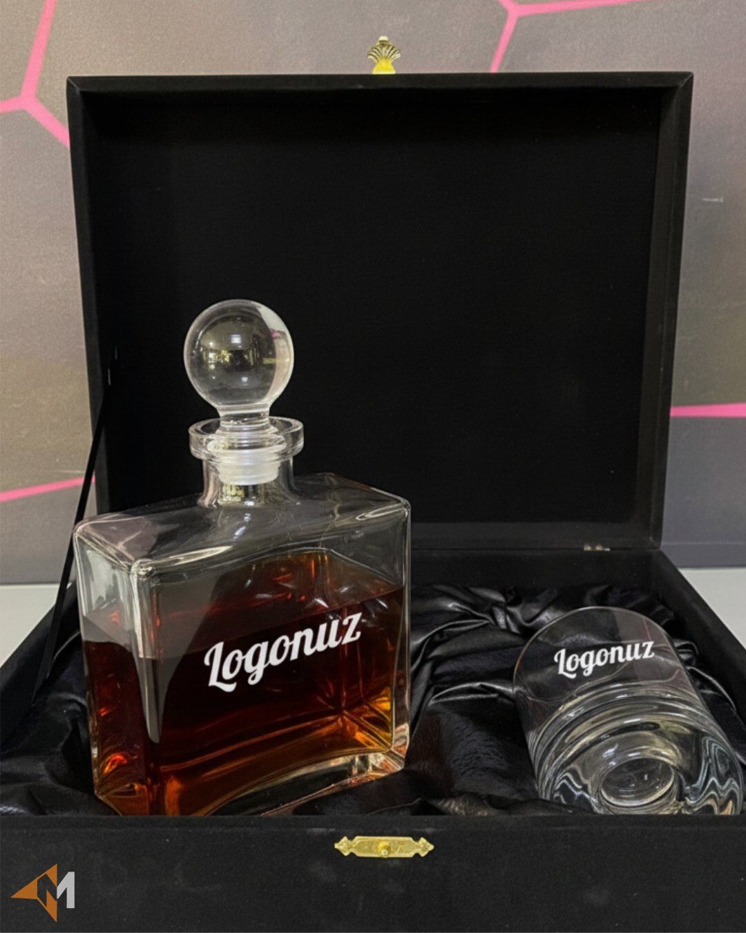 Polo İsme Özel Viski Seti