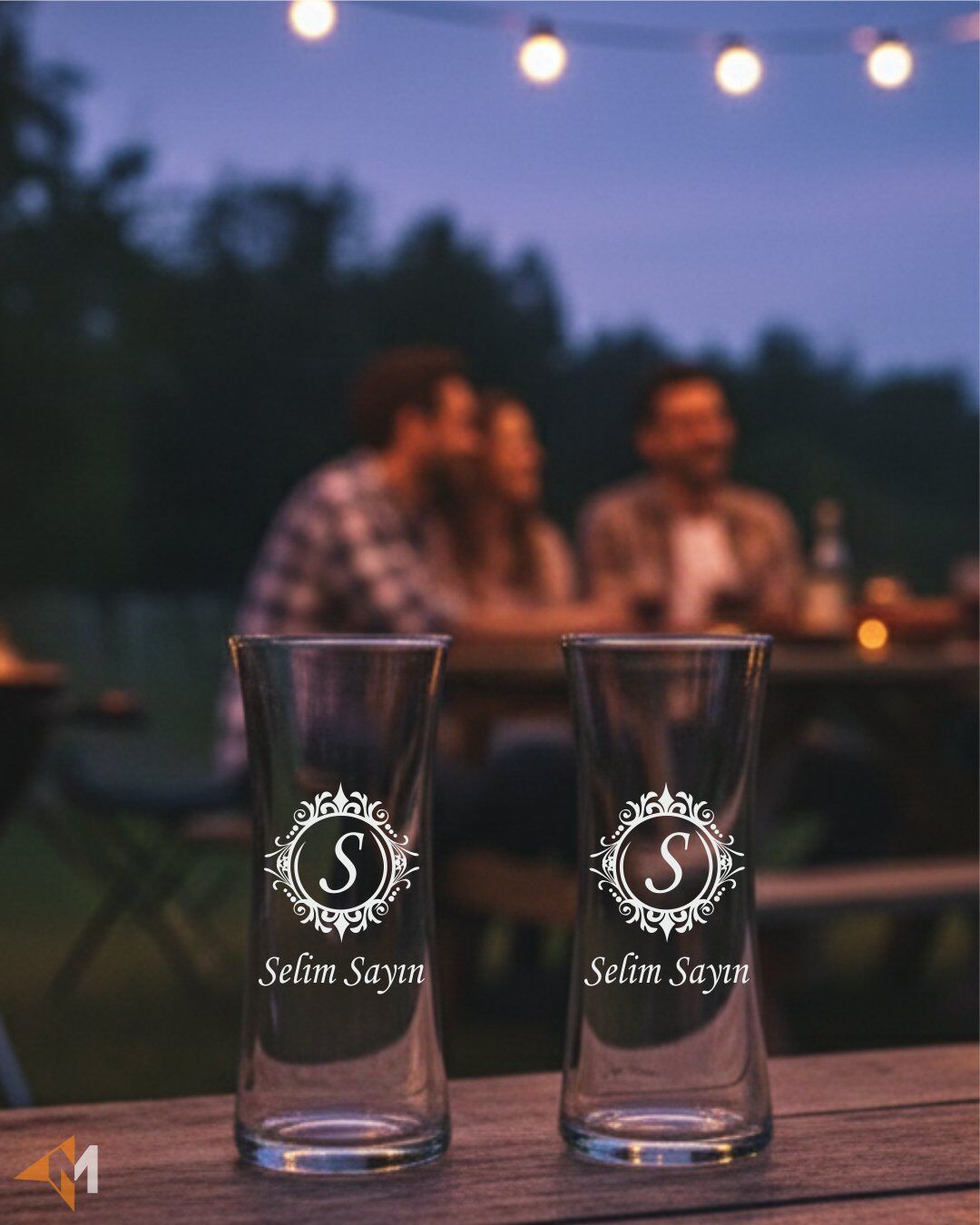 İsme Özel Heybeli Rakı Bardağı