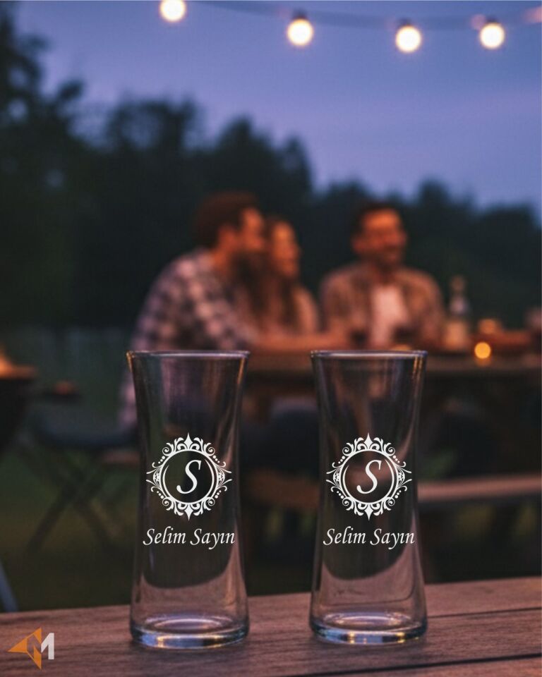 İsme Özel Heybeli Rakı Bardağı