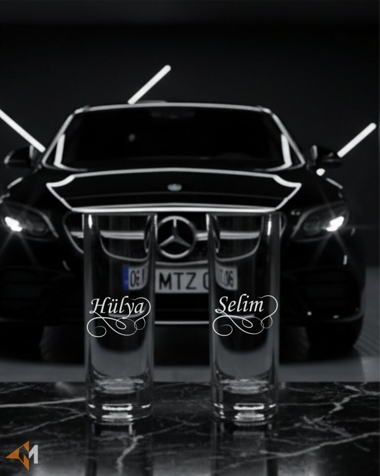 Sevgililere Özel Rakı Bardağı