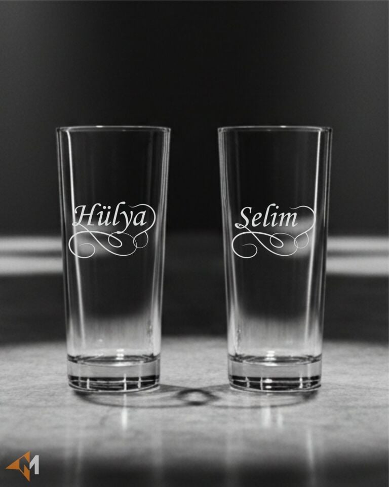 Sevgililere Özel Rakı Bardağı
