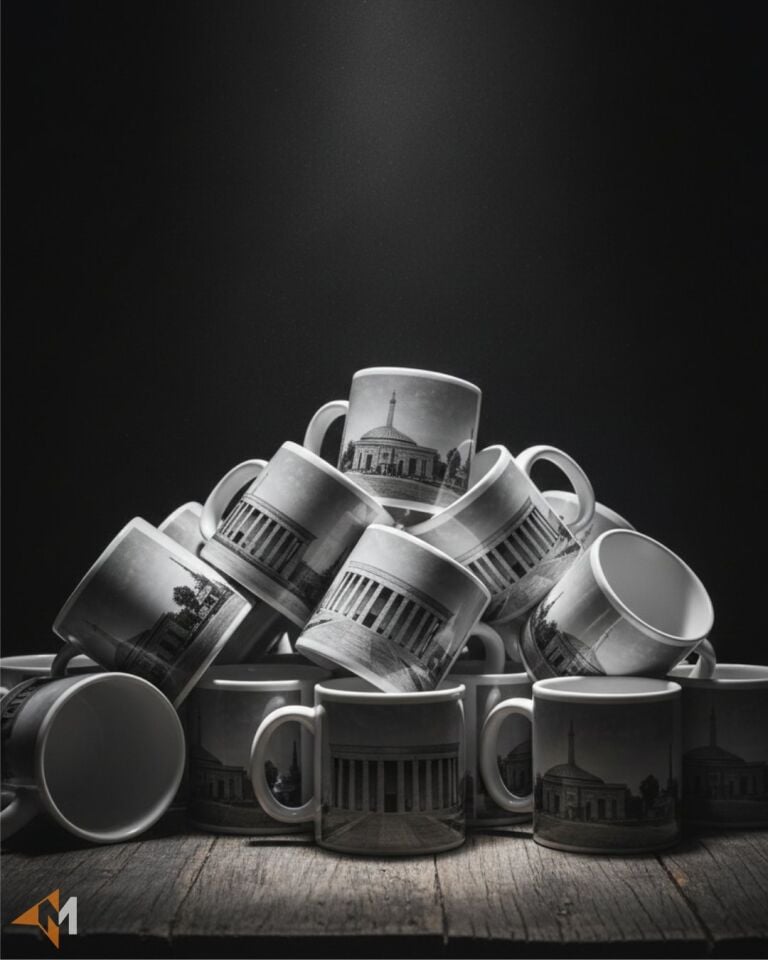 Atatürk Baskılı Kupa Bardak