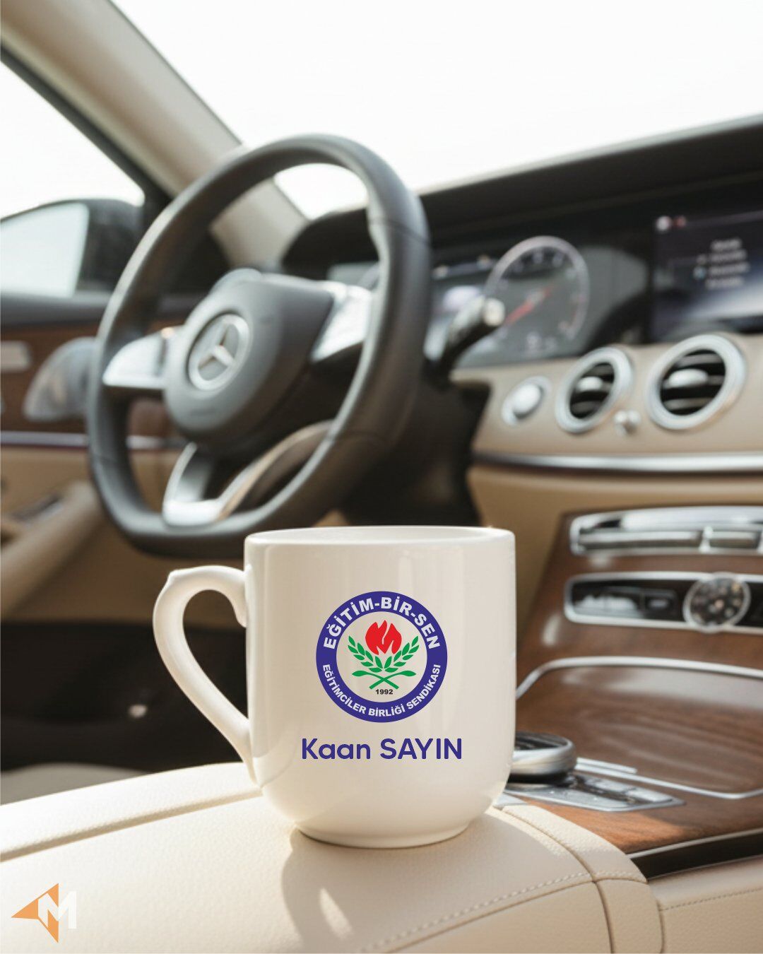 Kurumsal Logolu Oval Kupa Bardak