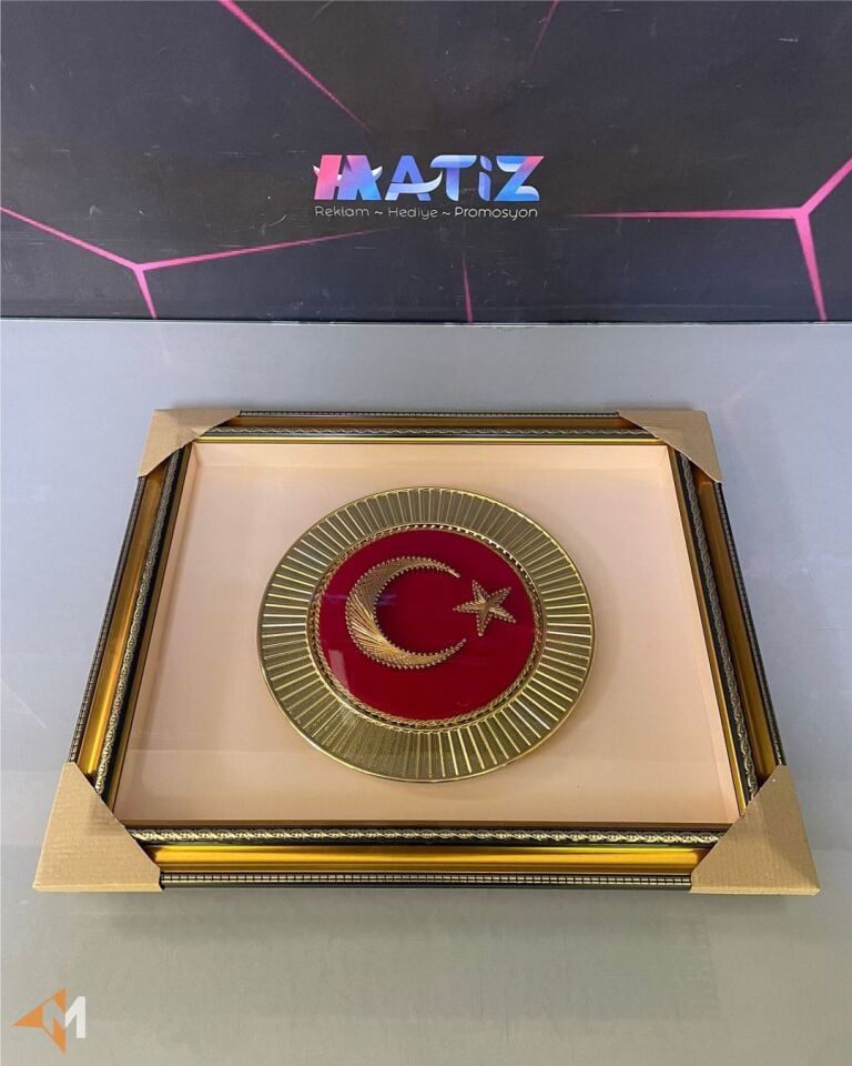 Filografi Türk Bayrağı Tablo