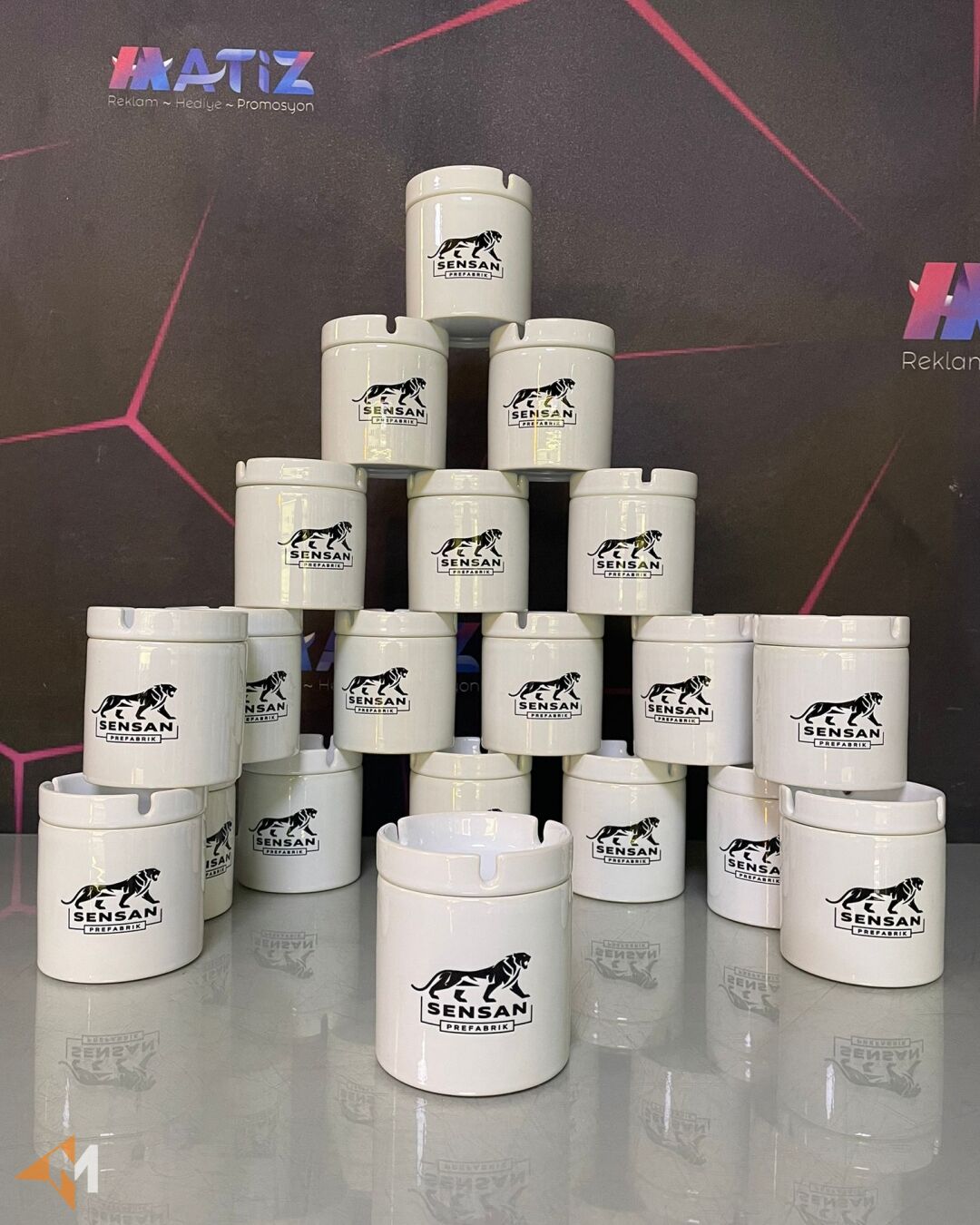 Logo Baskılı Toptan Kül Tablası