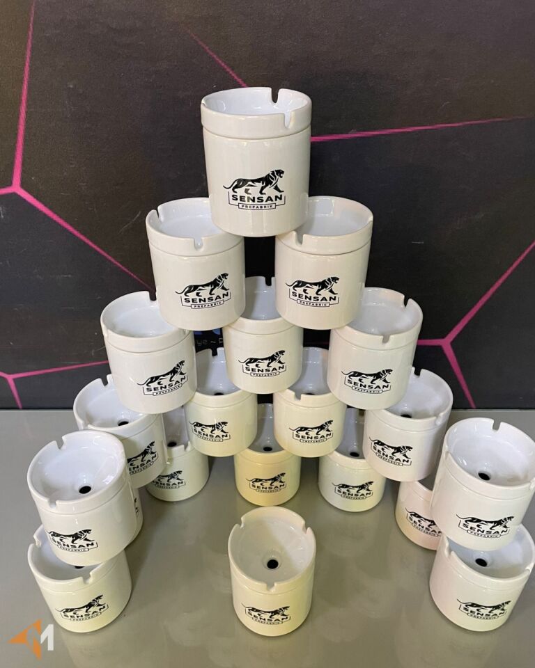 Logo Baskılı Toptan Kül Tablası