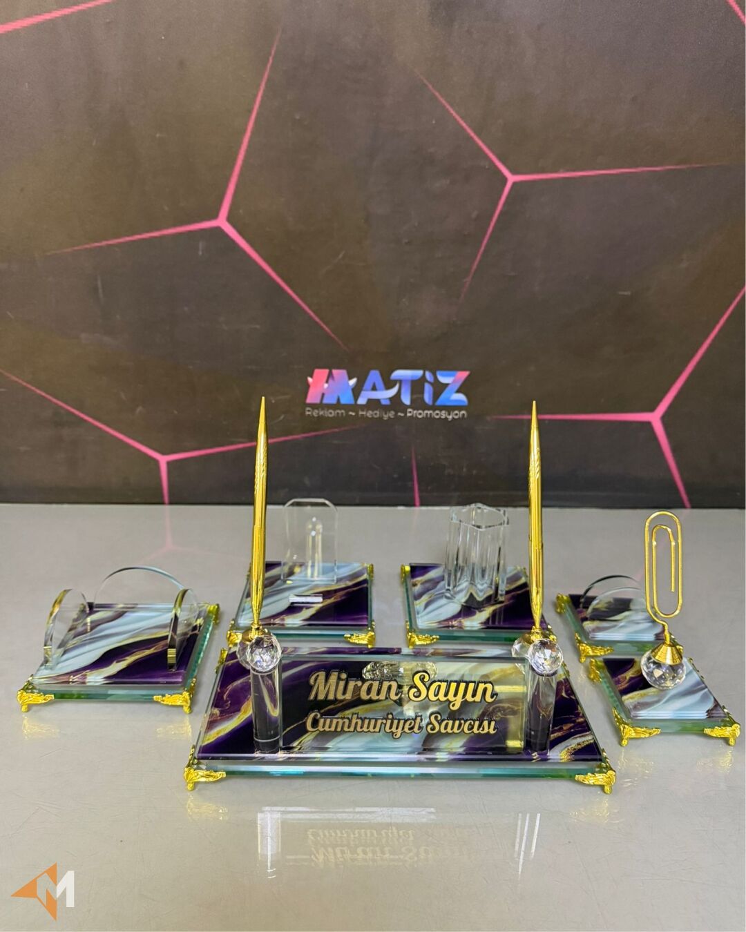 6 Parça Cam Sümen Takımı