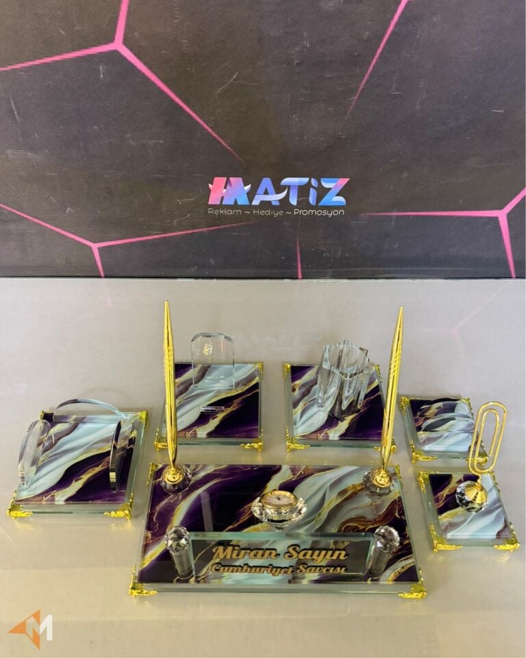 6 Parça Cam Sümen Takımı