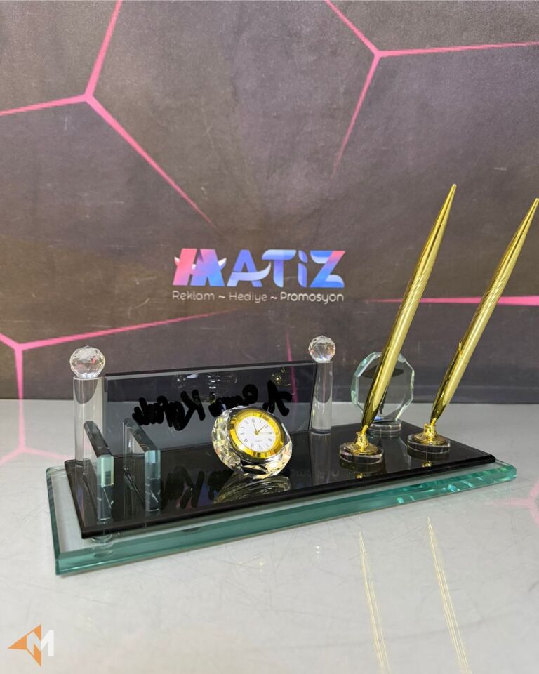 Tıp Logolu Doktor Masa İsimliği