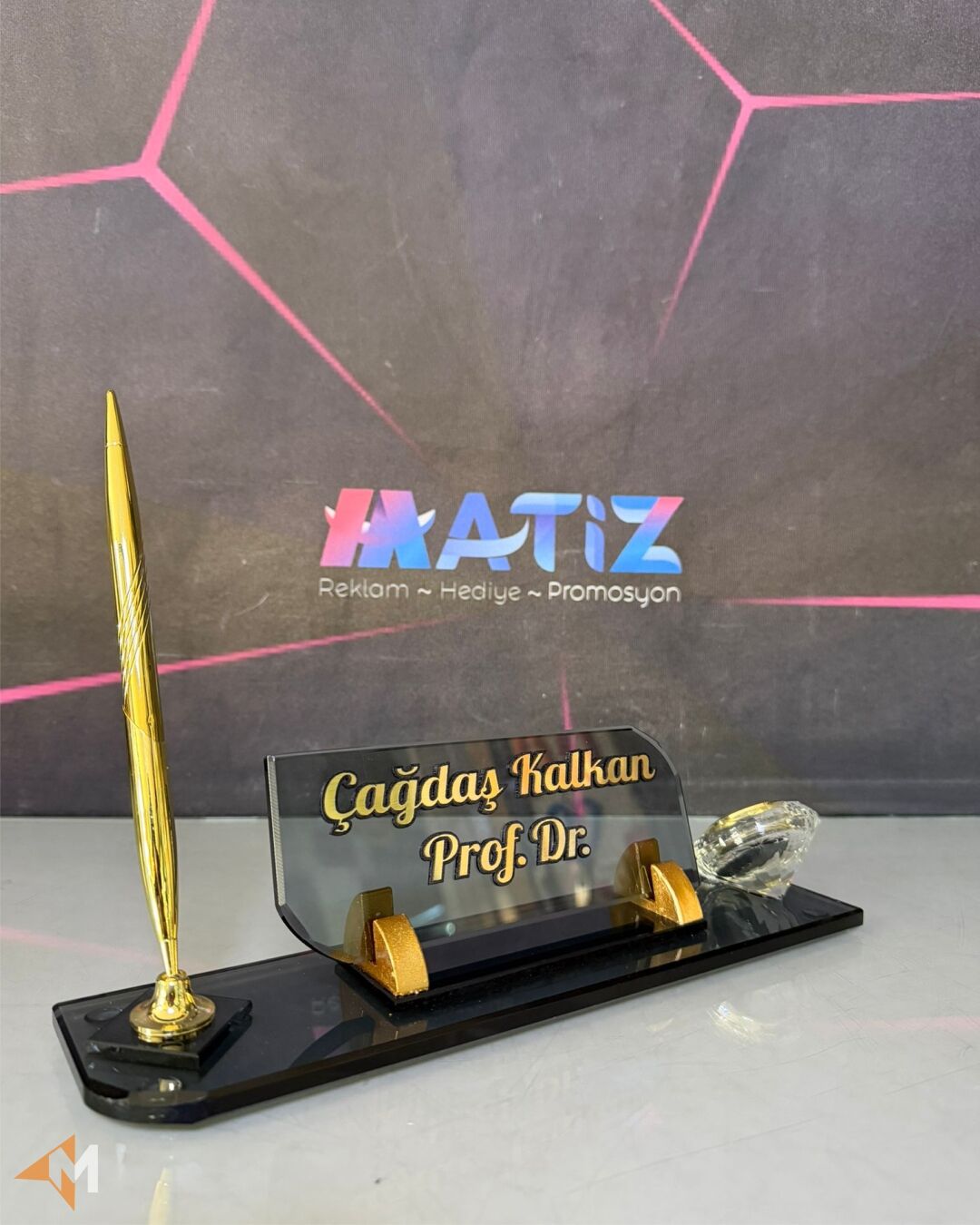 Özel Kesim Doktor Masa İsimliği