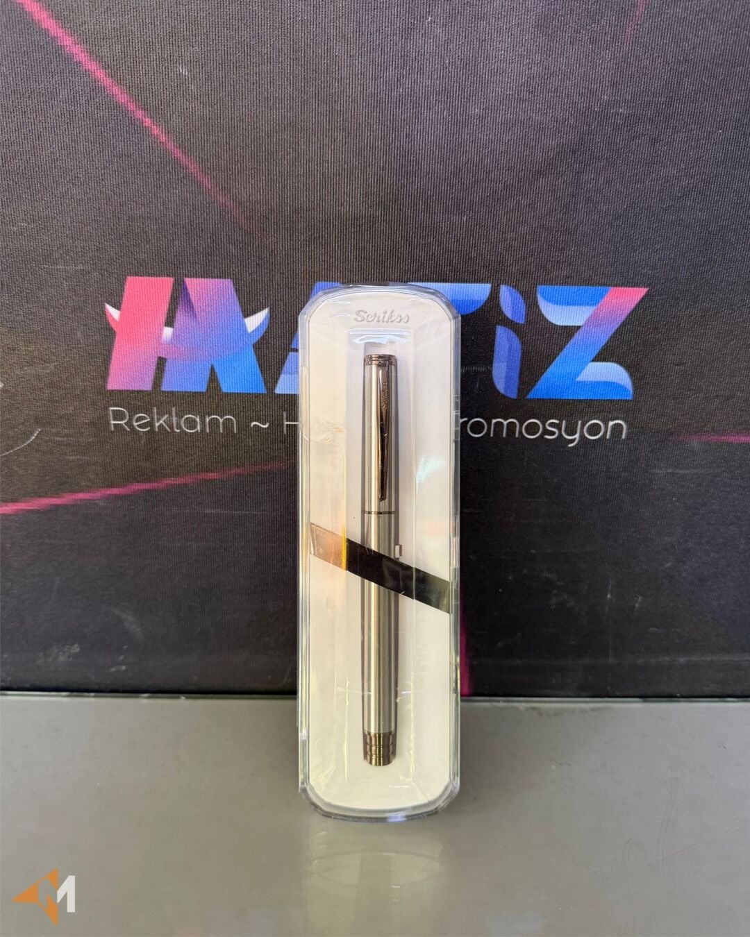 Scrikss Bronz Krom Roller Kalem