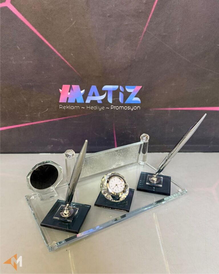 Logo Baskılı Masa İsimliği