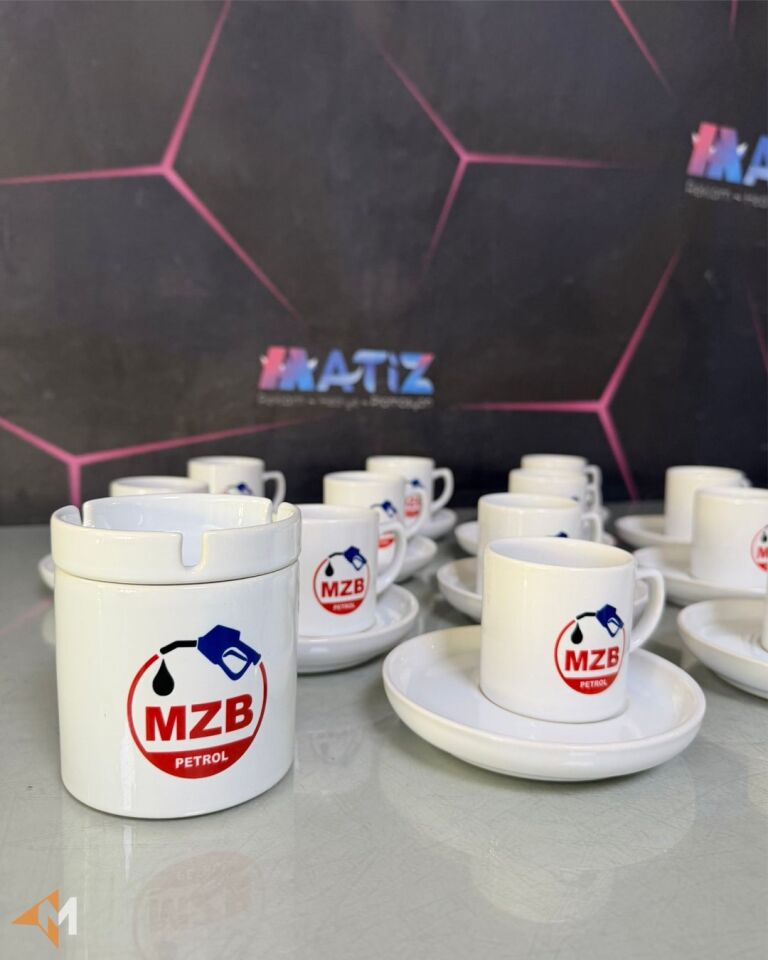 40 Parça Logo Baskılı Ofis Seti