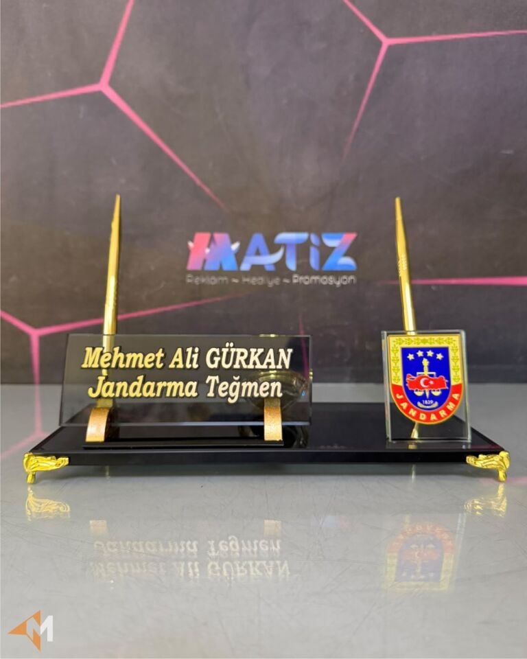 Jandarma Logolu İsimlik
