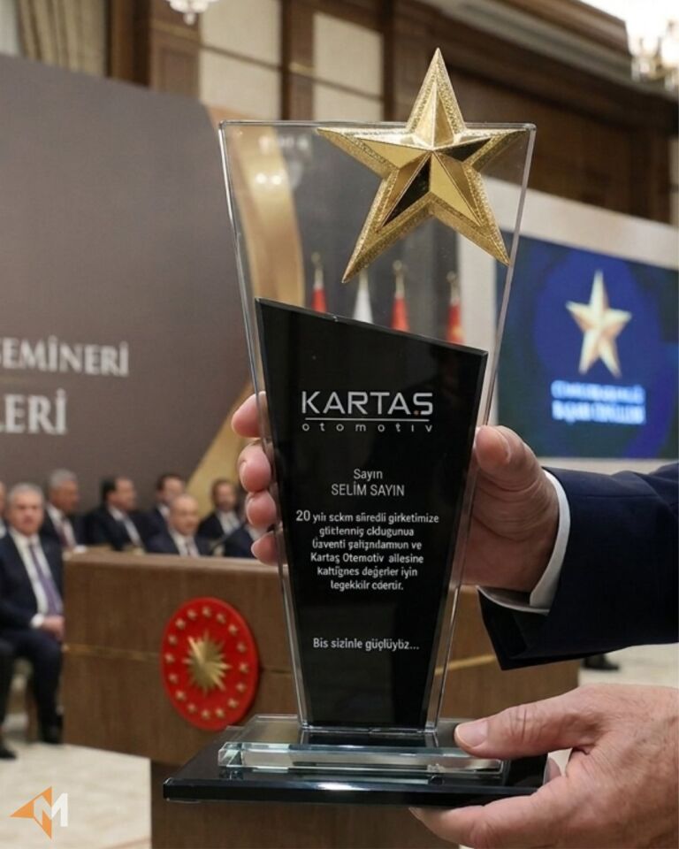 Yıldızlı Kristal Plaket
