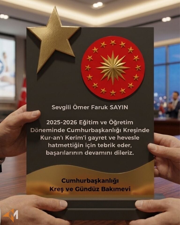 Özel Üretim Plaket