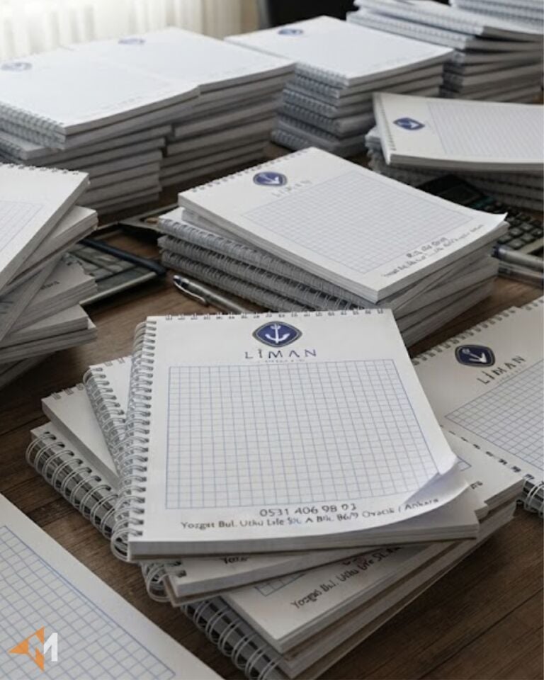 A/5 Logo Baskılı Not Defteri