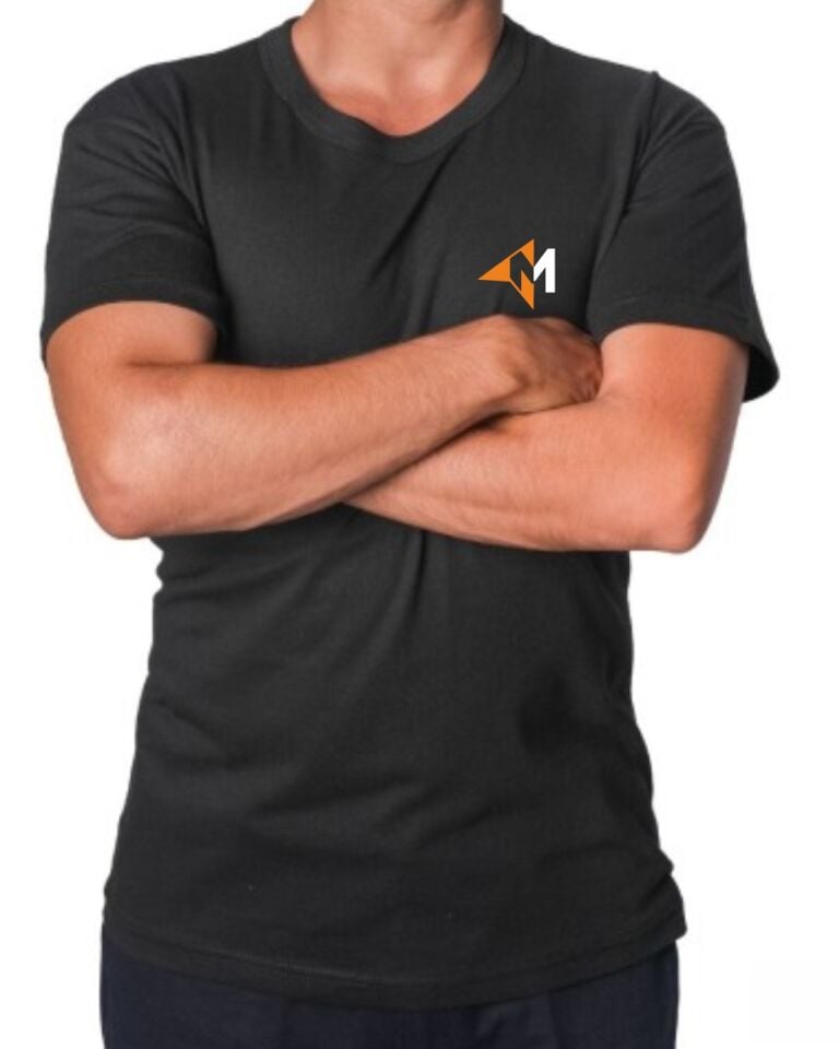 Toptan Baskılı Sıfır Yaka Tişört