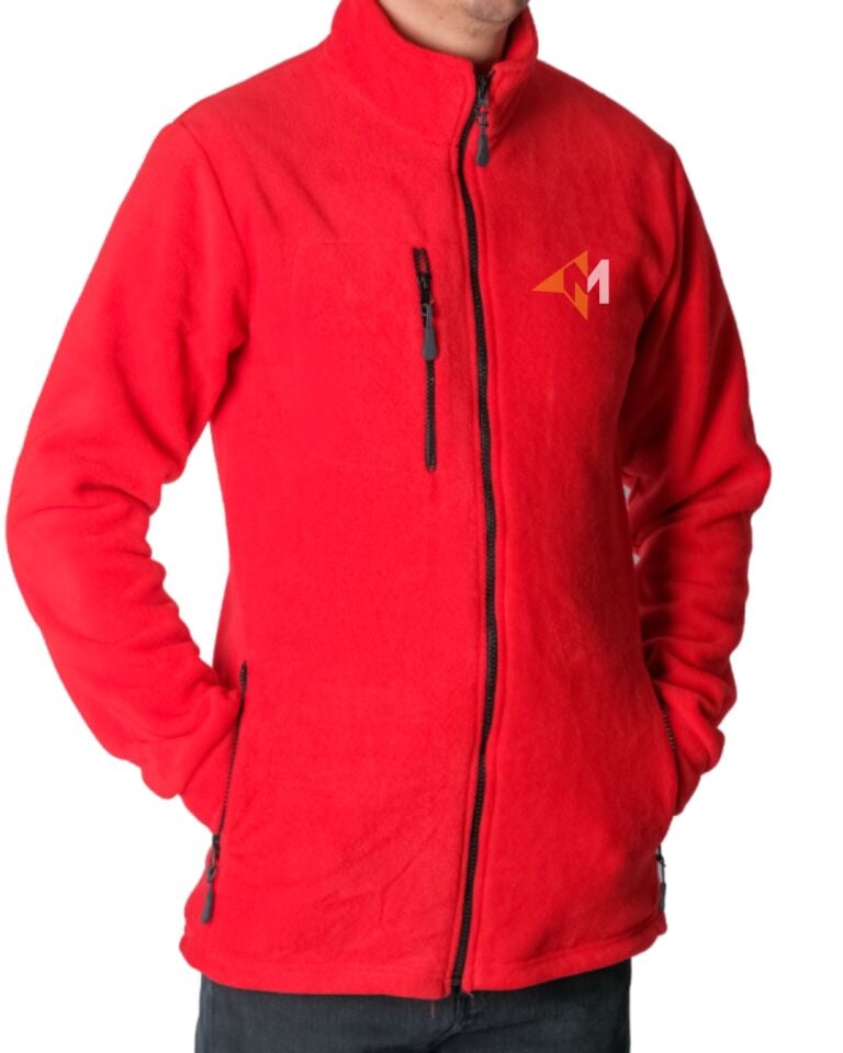 Baskılı Polar Mont