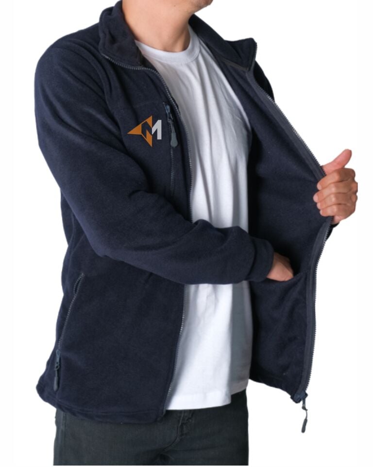 Baskılı Polar Mont