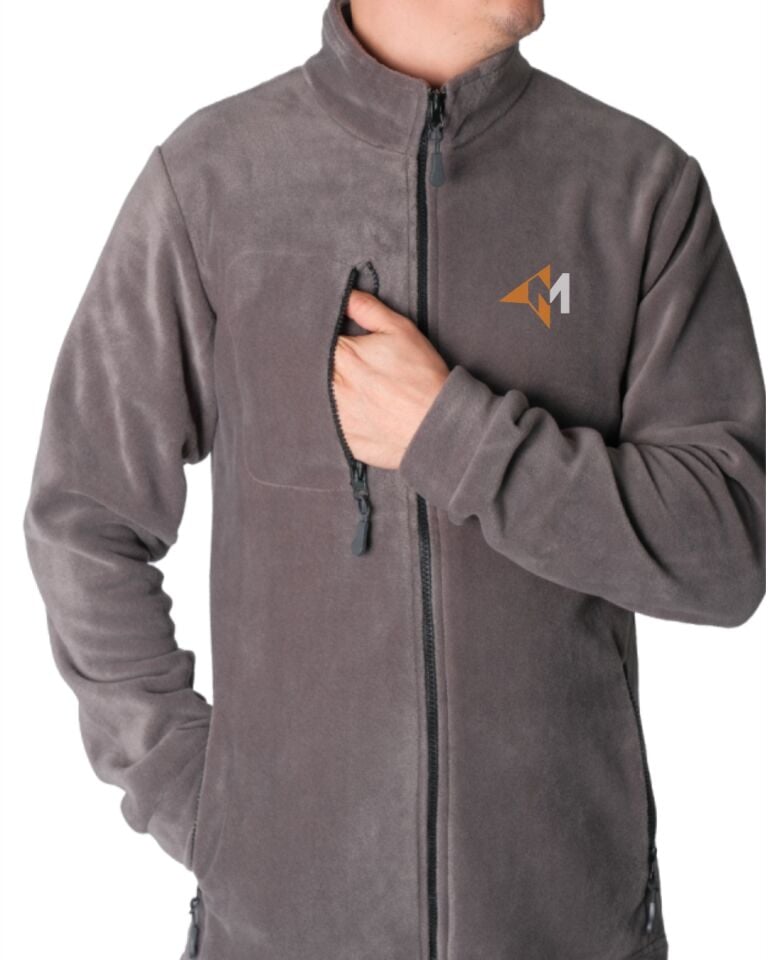 Baskılı Polar Mont