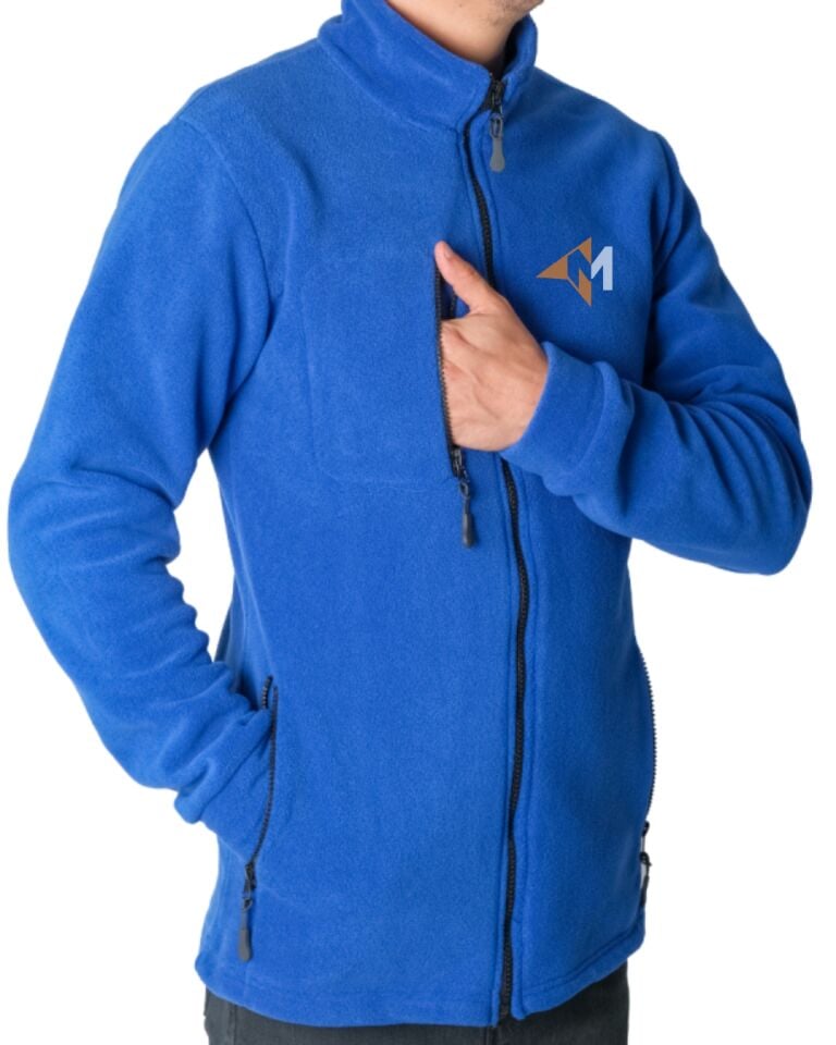 Baskılı Polar Mont